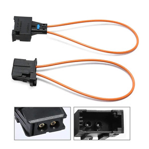 Conector adaptador de bucle de fibra óptica, par macho y hembra para herramientas de diagnóstico, color naranja, plástico negro - Product Image 4