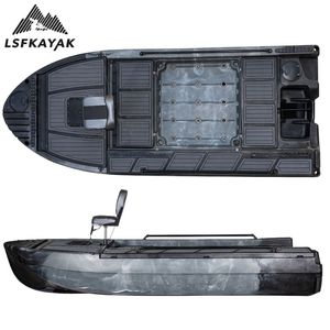 Kayak LSF Nuevo de HDPE Eléctrico Grande de 4.2M X 1.7M con la Mejor Vista y Asientos Cómodos para 4 Personas - Product Image 2