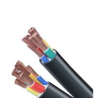 Cable RVV con Aislamiento de PVC, Núcleo de Cobre Trenzado, 2 y 3 Hilos, 1.25mm, 2.5mm, 4mm, 6mm, Flexible, Ignífugo, Resistente al Calor, para Control de Energía