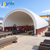 Tentes modulaires hermétiques à grande portée, abri gonflable pour le durcissement du béton et la construction