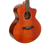 Upgrade Quality Solid Top Spruce Okoume Neck 41 Inch Acoustic Guitar Sapele Back Side Wholesale Factory OEM ODM