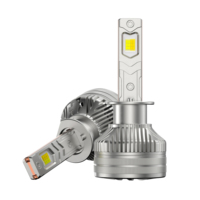 Nuevo diseño de alta potencia 3 colores App Control H1 H4 H7 H11 faro delantero 150W 3000K 4300K 6000K 9005 9006 faro Led para coche