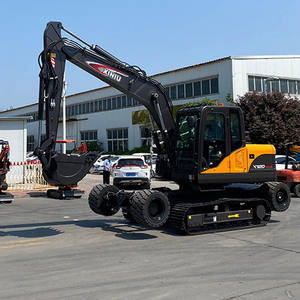 Rinoceronte X120plus 10 Ton ruota cingolato escavatore compatto idraulico macchina di scavo per la costruzione di movimento terra cava di estrazione mineraria - Product Image 3