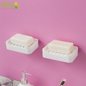 ที่วางสบู่พลาสติกคุณภาพสูงสำหรับตกแต่งห้องน้ำ พร้อมที่ระบายน้ำ - Product Image 3
