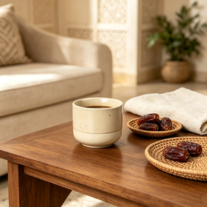Tazze da Tè ed Espresso in Ceramica Opaca Beige <span class=keywords><strong>Senza</strong></span> Manico da 100ml, 180ml, 230ml, 290ml con Logo Personalizzato, Stoviglie per Caffè Sicure per Alimenti all'Ingrosso - Product Image 4