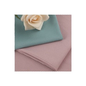 Tela de pana elástica a rayas de Color sólido al por mayor para coser ropa abrigo almohada sábana cubierta textil para el hogar - Product Image 4