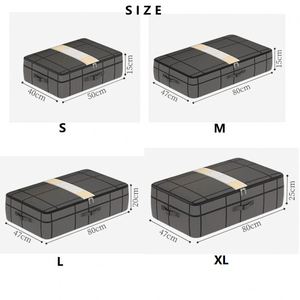 Under <b>Bed</b> Organizer Containers Large Capacity Clothes Storage <b>Bag</b> for Home Dormitory - Product Image 6