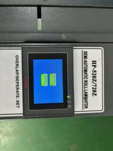 HP-720Z 28 ''הידראולי חם מכונת למינציה plc שליטה חותך סרט חצי אוטומטי חותך ציפוי סרט מחורר עבור a3 a4 a5 a6 נייר - Product Image 5