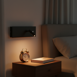 Sandly White Sandly Black <strong>Touch</strong> Dimmable Adjustable <strong>Lamp</strong> Head LED <strong>Bedside</strong> Reading Light 2499 - Product Image 3