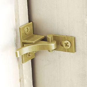 Chiusura per Porta in Stile Moderno Retrò con Fibbia in Ottone Antifurto Design a Uccello per Accessori di Porte e Finestre del Soggiorno - Product Image 5