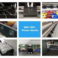 Imprimante grand format éco-solvant pour bannières et affiches, avec têtes d'impression Xp600 et I3200, pour vinyle et flex, 1.6m, 1.8m, 3.2m