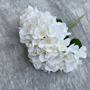 DKB usine en gros vraie touche hortensia fleur artificielle hortensia fleurs pour la décoration de mariage à la maison - Product Image 4
