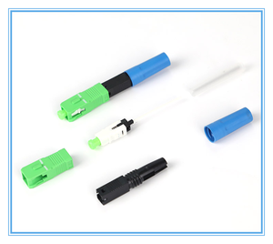 Conector Rápido <span class=keywords><strong>FAC</strong></span> UPC APC Pre-Pulido OEM Azul Verde FTTH, Equipo de Fibra Óptica de Montaje Rápido para Interiores, DC 12V, Reutilizable 00 - Product Image 4