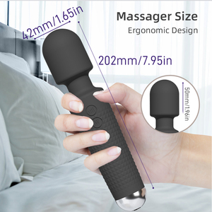 Massaggiatore Vibrante Elettrico Portatile Potente per Donne, Giocattolo Sessuale Ricaricabile AV, Bacchetta Massaggiante Personale per Donne - Product Image 6