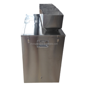 Machine de remplissage et de pesage automatique à quatre têtes pour pièces détachées, granulés, poudre, farine, noyaux de fruits, feuilles de thé, distributeur - Product Image 4