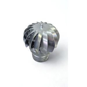 Ventilador de Techo Industrial de Acero Inoxidable, Tipo Campana Rotatoria Impulsada por el Viento, Independiente, Estilo Italiano, para Extracción de Gases de Combustión y Aire - Product Image 2