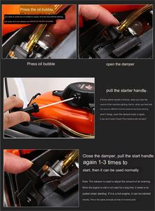 Máquina de Cultivo de Tierra Agrícola Multifuncional con Motor de 4 Tiempos 33, Mini Motocultor para Granja, 1 Año de Garantía - Product Image 6