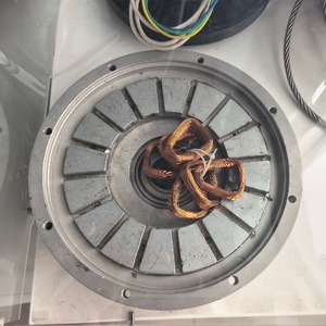 5KW rpm thấp giảm hysteresis Loss & Thiết kế nhỏ gọn trục Flux coreless nam châm vĩnh cửu Máy phát điện cho tuabin gió thẳng đứng - Product Image 5