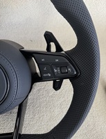 Volant sport en cuir suédé de qualité supérieure pour Volkswagen Golf 7 GTI Passat B8 B9 Accessoire d'intérieur pour tuning automobile