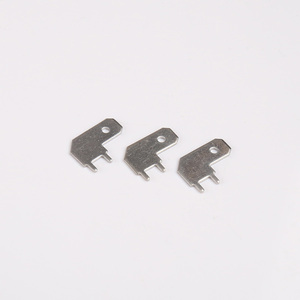 1217156-1 Bornes de circuit imprimé de type drapeau de 4,8 mm à souder, connecteurs de batterie, inserts de languettes de carte de circuit imprimé, bornes mâles à souder pour PCB - Product Image 4