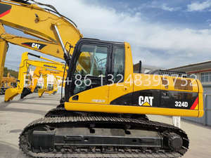 Excavadora sobre orugas Caterpillar 324D de alta eficiencia de trabajo de 24 toneladas, excavadora Cat324D de segunda mano - Product Image 3