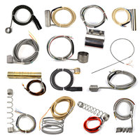 BRIGHT China Supplier 120V 200W Spring Hot Runner Nozzle Coil Heater for Injection Hot Runner System