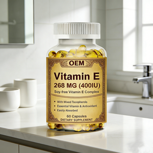 ओम निर्माता सीधे अनुकूलित विटामिन ई सॉफ्टजेल प्रति बोतल आहार पूरक स्वयं ब्रांड बेचते हैं - Product Image 5