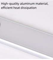 Lampe de placard ultra-mince à capteur de mouvement Sbikiniody, 80 LED blanches rechargeables, éclairage ondulé, pour cuisine, PC, USB