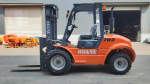 Дизельные вилочные погрузчики повышенной проходимости, лучшая цена, 3 тонны, 3.5 тонны, 4 тонны, 5 тонн, высота подъема 3-7 м, стандарт EPA Euro5, новые - Product Image 3