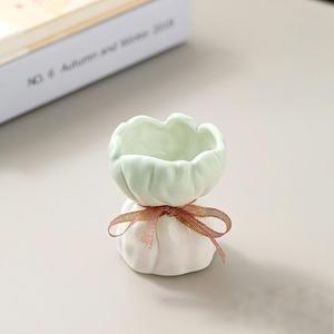 Vente en gros de mini-pots à succulentes, pots en céramique extra petits et mignons pour la décoration de bureau, de maison et de <span class=keywords><strong>jardin</strong></span> - Product Image 2