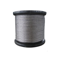 Hot Selling 7x7 Edelstahl Ss Drahtseil 1mm 2mm 3mm 4mm 5mm PVC-beschichtetes Drahtseil Flugzeug kabel Metallseil