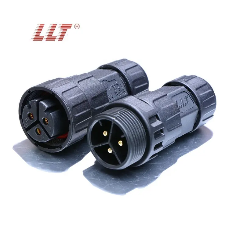 3PIN electrical motor connector waterproof power connector