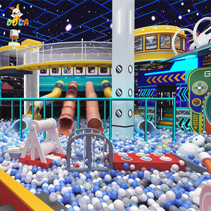 Parque de Juegos Interior, Laberinto Infantil, Equipo de Juego Suave, Trampolín Grande <span class=keywords><strong>para</strong></span> Niños, PVC Anti-Tóxico, Castillo Inflable con Más de 100 Elementos - Product Image 4