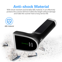 Lecteur de codes-barres laser 1D YHDAA de haute qualité, logo personnalisé, pistolet de numérisation USB avec support réglable, prend en charge le papier format A4