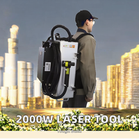 Haute qualité 200W Portable Laser nettoyage tenu dans la main antirouille qualité Laser nettoyage Machine à vendre