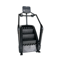 Máquina de Escalada Comercial con Pantalla Táctil LED de 15'' para Cardio y Ritmo Cardíaco, Uso en Gimnasio, Carga Máxima 160kg