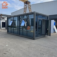 Maisons préfabriquées en conteneurs pour l'école, les magasins, les restaurants, les appartements, les hôpitaux, les bureaux, les entrepôts, les villas, vente en gros sur mesure