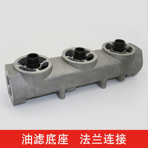 Ensemble de filtre à huile à trois extrémités W13145, interface filetée de 3 pouces, raccord à bride, type de filtre de retour pour usage industriel - Product Image 4