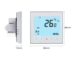 RS485 & Modbus RTU 0-10V 24V 95-240V contrôle à distance le commutateur de thermostat de contrôle de température domestique f tout neuf