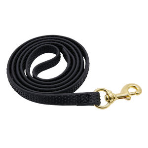 DL004 내구성 PVC 애완 동물 칼라 솔리드 패턴 방수 실행 반사 리본 무료 샘플과 빠른 릴리스 개 가죽 끈 - Product Image 4