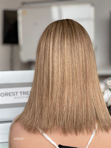 2025 cheveux européens dentelle haut vierge cheveux russes lumière mélangée couleur slave cheveux petit noeud pour les femmes blanches - Product Image 2