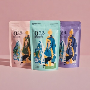 Bolsas de Plástico con Cierre Ziplock para Galletas y Chocolates, Diseño de Bolsa, Grado Superior, Blancas, con Formas - Product Image 1