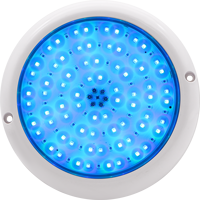 Projecteur LED Submersible Étanche pour Piscine, Petite Taille 240mm, Télécommande RGB 10W 12W 18W AC12V IP68 Ultra Léger