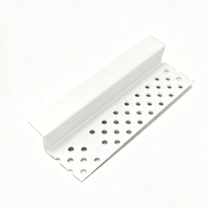 Perfil de Esquina de <span class=keywords><strong>PVC</strong></span> <span class=keywords><strong>con</strong></span> <span class=keywords><strong>Malla</strong></span> de Fibra de Vidrio para Protección de Esquinas - Product Image 1