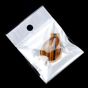 Подвеска из натурального камня с каплями в виде капли воды, с аметистом, тигровым глазом, большие каплёные подвески для ожерелья «DIY», изготовление ювелирных изделий Pingente - Product Image 5