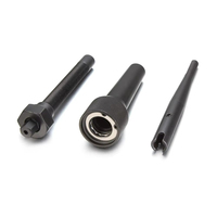 Podofo – Kit de 16 outils de dépose de bougies de préchauffage bleues, portables, en acier métrique, sûrs, 8 mm, 10 mm, 0,3 po, 0,4 po, pour culasses