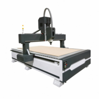 Mesa de Corte en T Jinan Mosencnc de 1300 mm x 2500 mm, Máquina Fresadora CNC para Trabajar la Madera, Fabricación de Muebles de Cocina, Sistema DSP