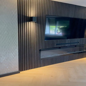 <span class=keywords><strong>Mur</strong></span> insonorisé en laine de bois, panneaux acoustiques pour le cinéma - Product Image 5