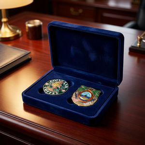 Moneda Moderna Grabada a Medida, Chapada en Oro, Pulida a Mano, Acabado <span class=keywords><strong>de</strong></span> Fundición <span class=keywords><strong>de</strong></span> Precisión, <span class=keywords><strong>Arte</strong></span> Táctil Ecológico <span class=keywords><strong>de</strong></span> Zinc - Product Image 3