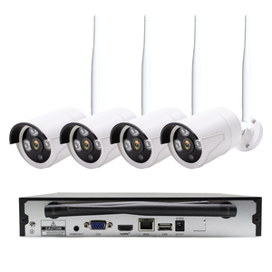 Nhà Máy Bán buôn 4CH rộng xem thiên thần O-KAM Pro App phát hiện con người wifi an ninh Hệ thống <span class=keywords><strong>camera</strong></span> với 4 viên đạn máy ảnh - Product Image 1